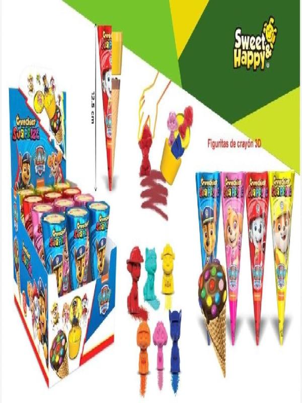 PAW PATROL CONO CHOCO 12U 2