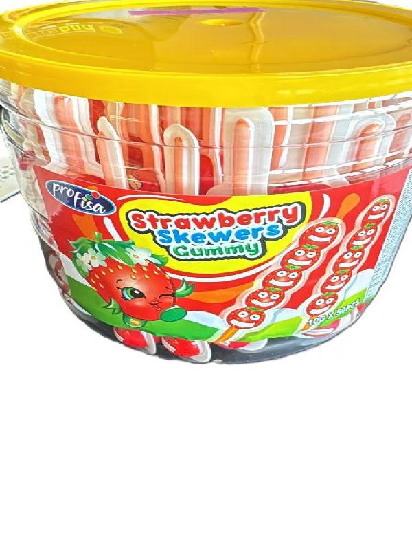 MINI GUMMY STRAWBERRY 50U 10G